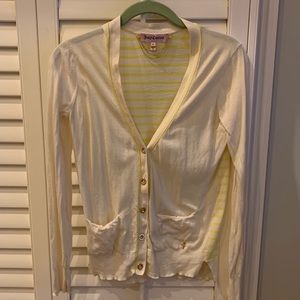 3/$23... Juicy Couture Button Up Sweater